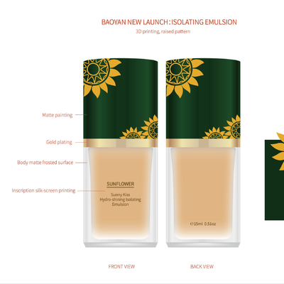 OEM Makeup Primer Sunflower Hydro Shining Isolation Emulsion