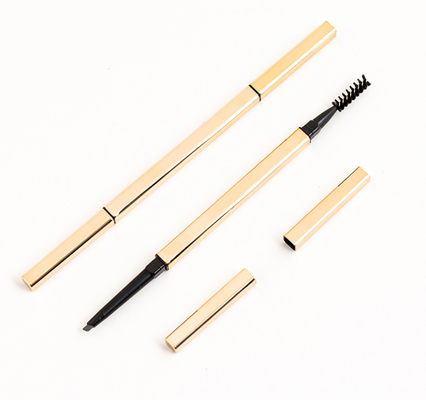 Waterproof Automatic Eyebrow Pencil With Brush Double Head