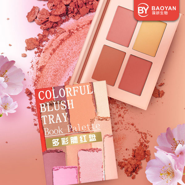 Shimmer Matte Blush Palette Face Beauty Cheek Pink All Skin Type Apply